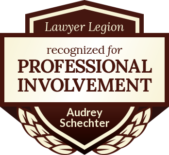 Lawyer Legion recognized for Professional Involvement Audrey Schechter