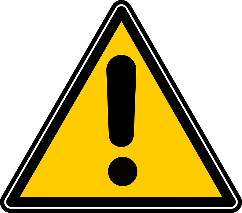 caution sign