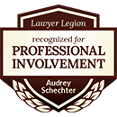 Lawyer Legion recognized for Professional Involvement | Audrey Schechter